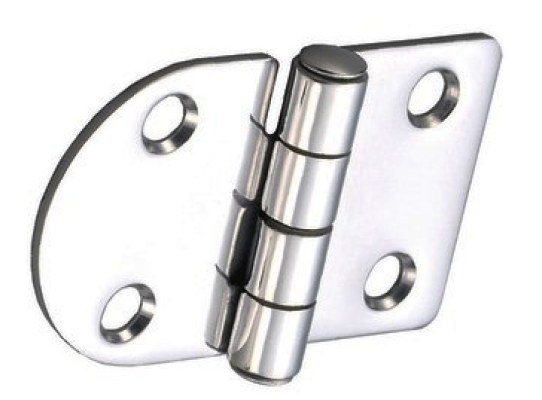 Bisagra Acero Inoxidable 65 x 40 mm Grosor 2 mm