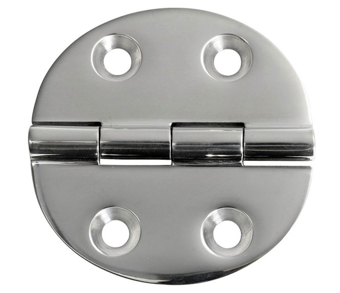 Bisagra Acero Inoxidable 65 x 65 mm Apertura 180 Grados