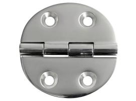 65 x 65 mm Inox Hinge 180 Degrees Opening