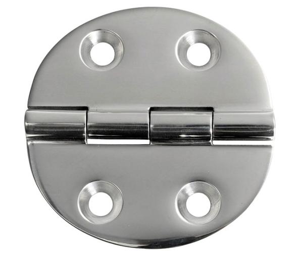 Bisagra Acero Inoxidable 65 x 65 mm Apertura 180 Grados