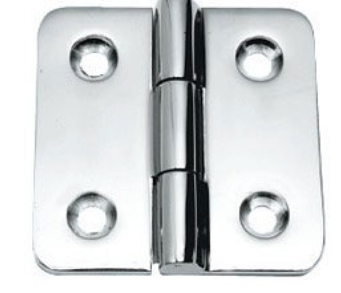 Bisagra Acero Inoxidable 66 x 66 mm Apertura 180 Grados