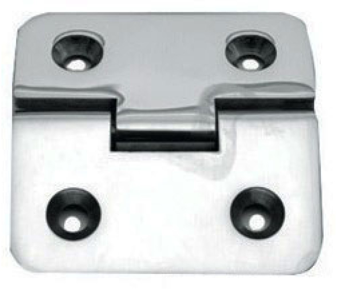 Bisagra Acero Inoxidable 66 x 66 mm Apertura 95 Grados