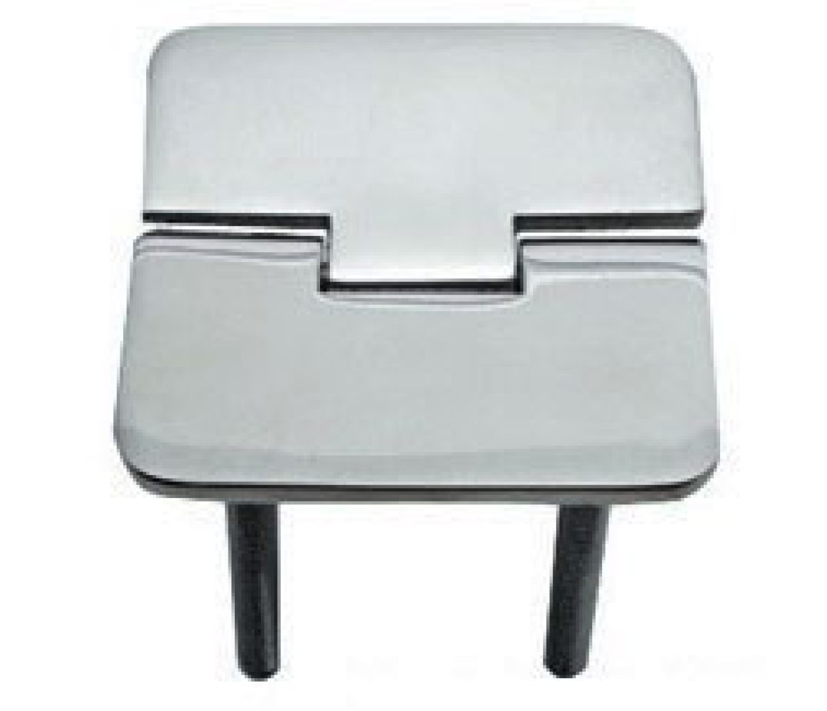 Bisagra Acero Inoxidable 66 x 66 mm con Pernos Apertura 95 Grados