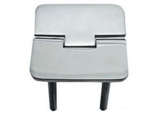 Bisagra Acero Inoxidable 66 x 66 mm con Pernos Apertura 95 Grados