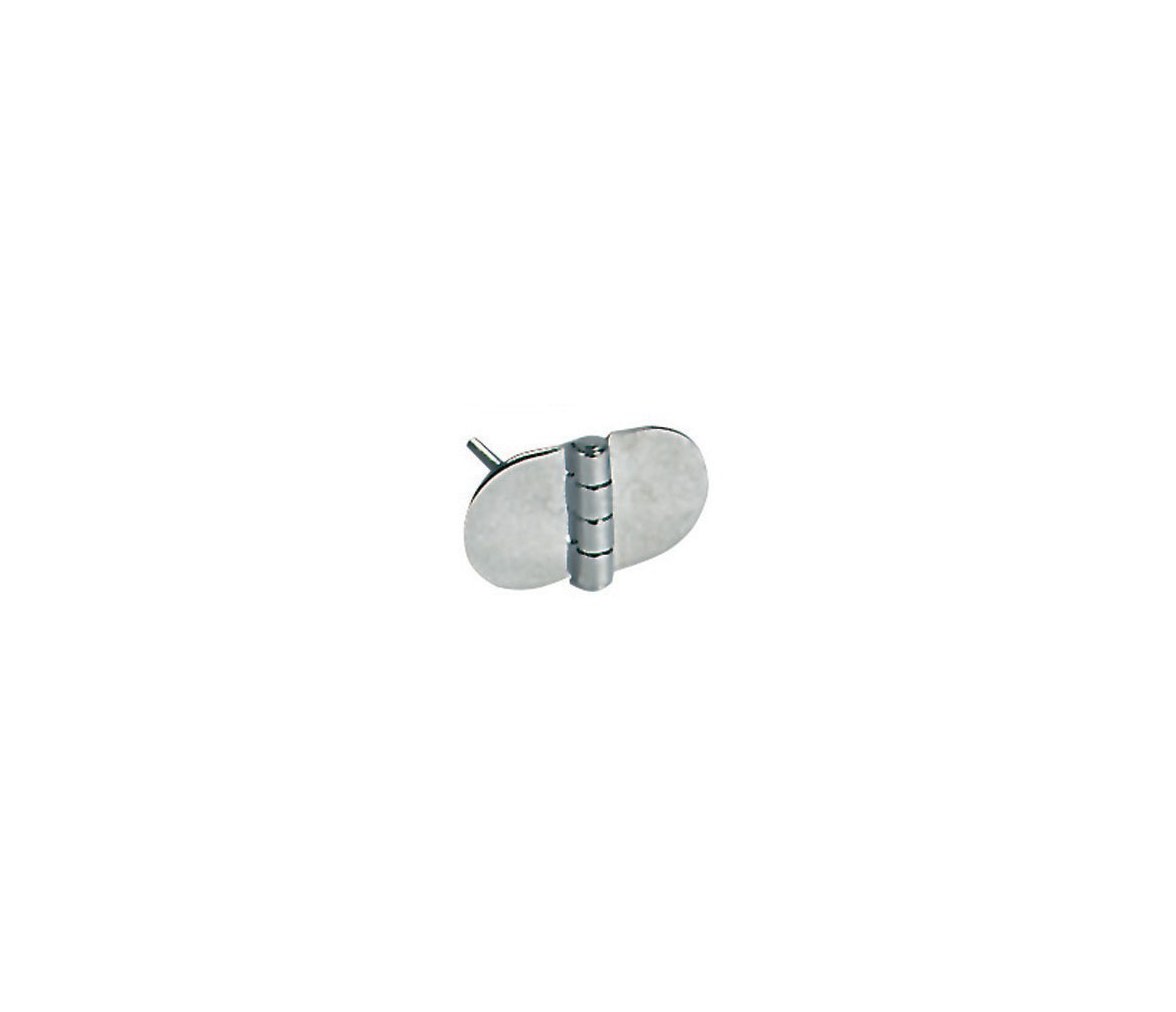 68.5 x 38.5 mmThickness Standard Pin Stainless Steel Hinge with Studs