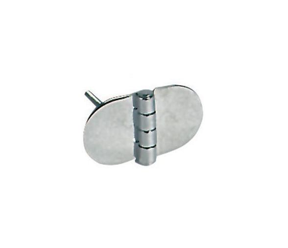 Bisagra Acero Inoxidable 68,5 x 38,5 mm con Pernos Apertura Derecha