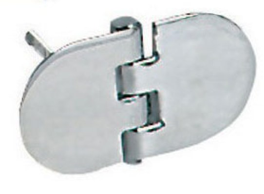 Bisagra Acero Inoxidable 68,5 x 38,5 mm con Pernos Apertura Izquierda