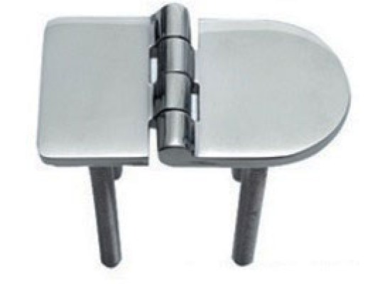 70 x 40 mm Inox Hinge 180 Degrees Opening with Studs