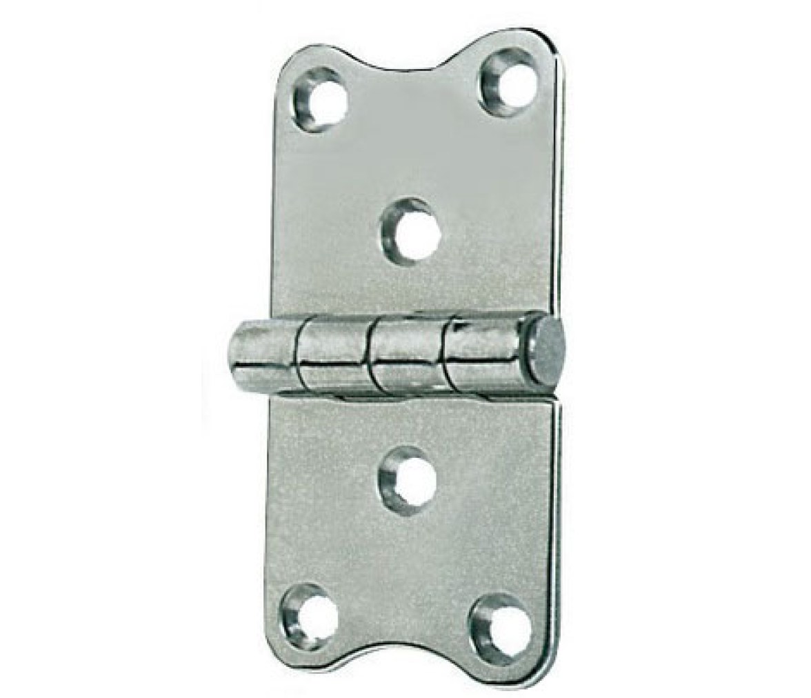 Bisagra Acero Inoxidable 75 x 40 mm Grosor 2 mm