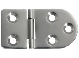 Bisagra Acero Inoxidable 76 x 40 mm Apertura 180 Grados