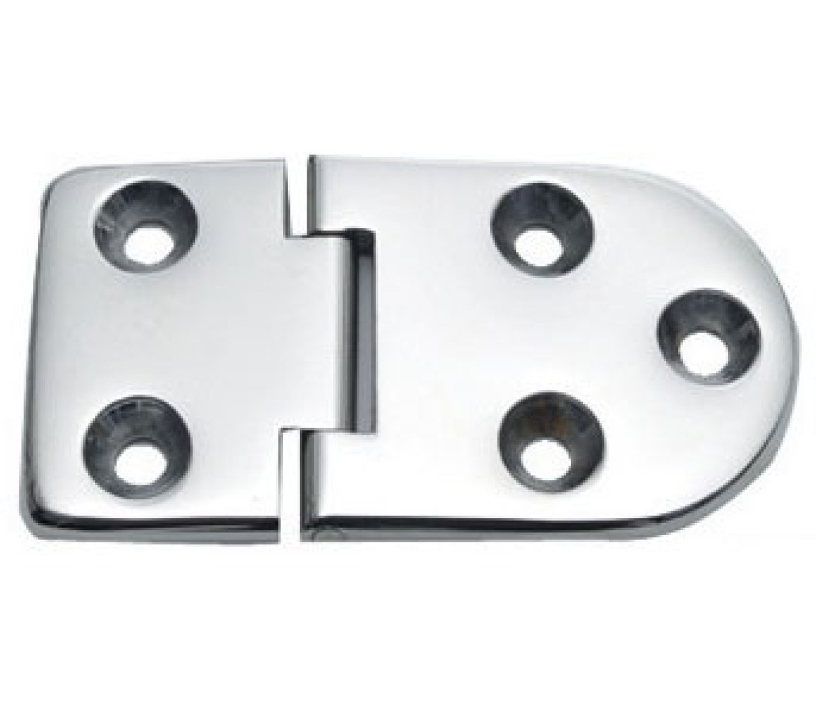 Bisagra Acero Inoxidable 76 x 40 mm Apertura 95 Grados