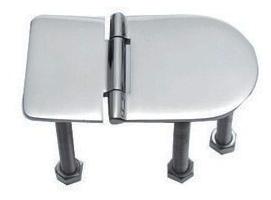 Bisagra Acero Inoxidable 76 x 40 mm con Pernos Apertura 180 Grados