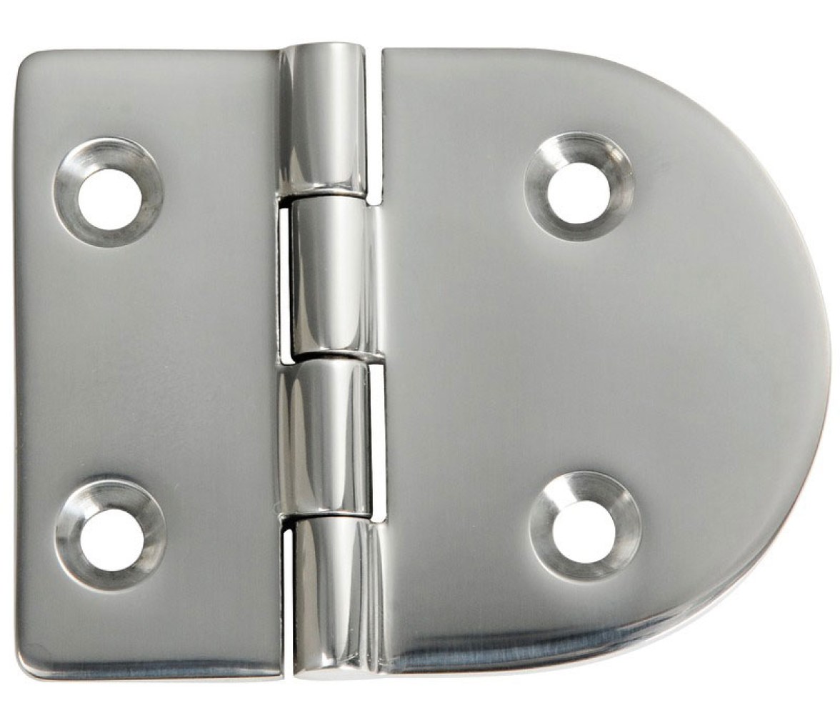 Bisagra Acero Inoxidable 83 x 65 mm Apertura 180 Grados