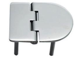 Bisagra Acero Inoxidable 83 x 65 mm con Pernos Apertura 95 Grados