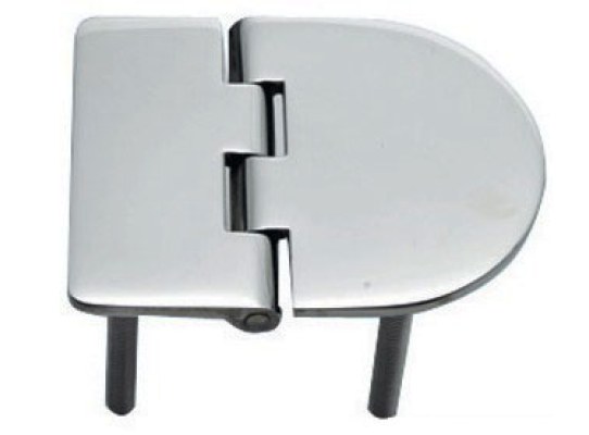 Bisagra Acero Inoxidable 83 x 65 mm con Pernos Apertura 95 Grados