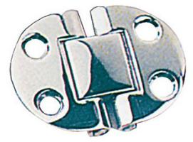 Bisagra Acero Inoxidable Plegable 50 x 38 mm