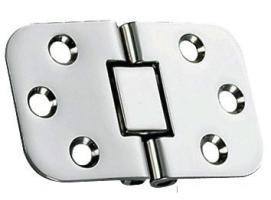 Bisagra Acero Inoxidable Plegable 68 x 42 mm