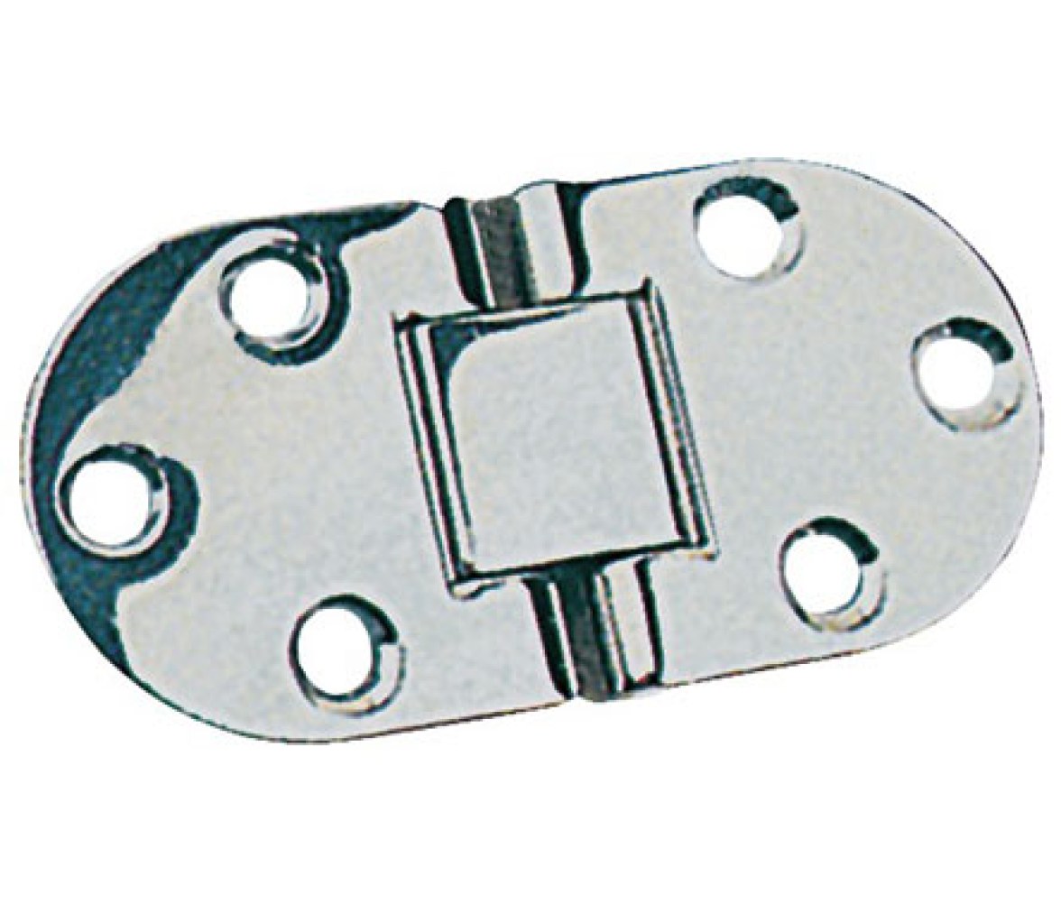 Bisagra Acero Inoxidable Plegable 76 x 38 mm