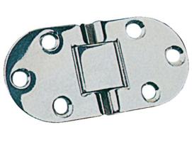 Bisagra Acero Inoxidable Plegable 76 x 38 mm