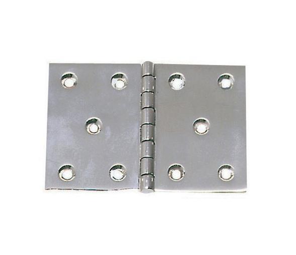 Bisagra Acero Inoxidable Rectangular 130 x 90 mm