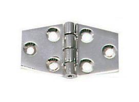 Bisagra Acero Inoxidable Trapezoidal 62 x 37 mm