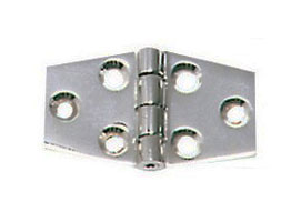 Trapezoidal 62 x 37 mm Stainless Steel Hinge