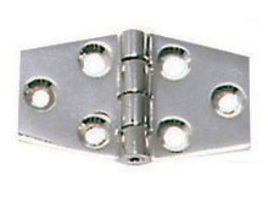 Bisagra Acero Inoxidable Trapezoidal 62 x 37 mm