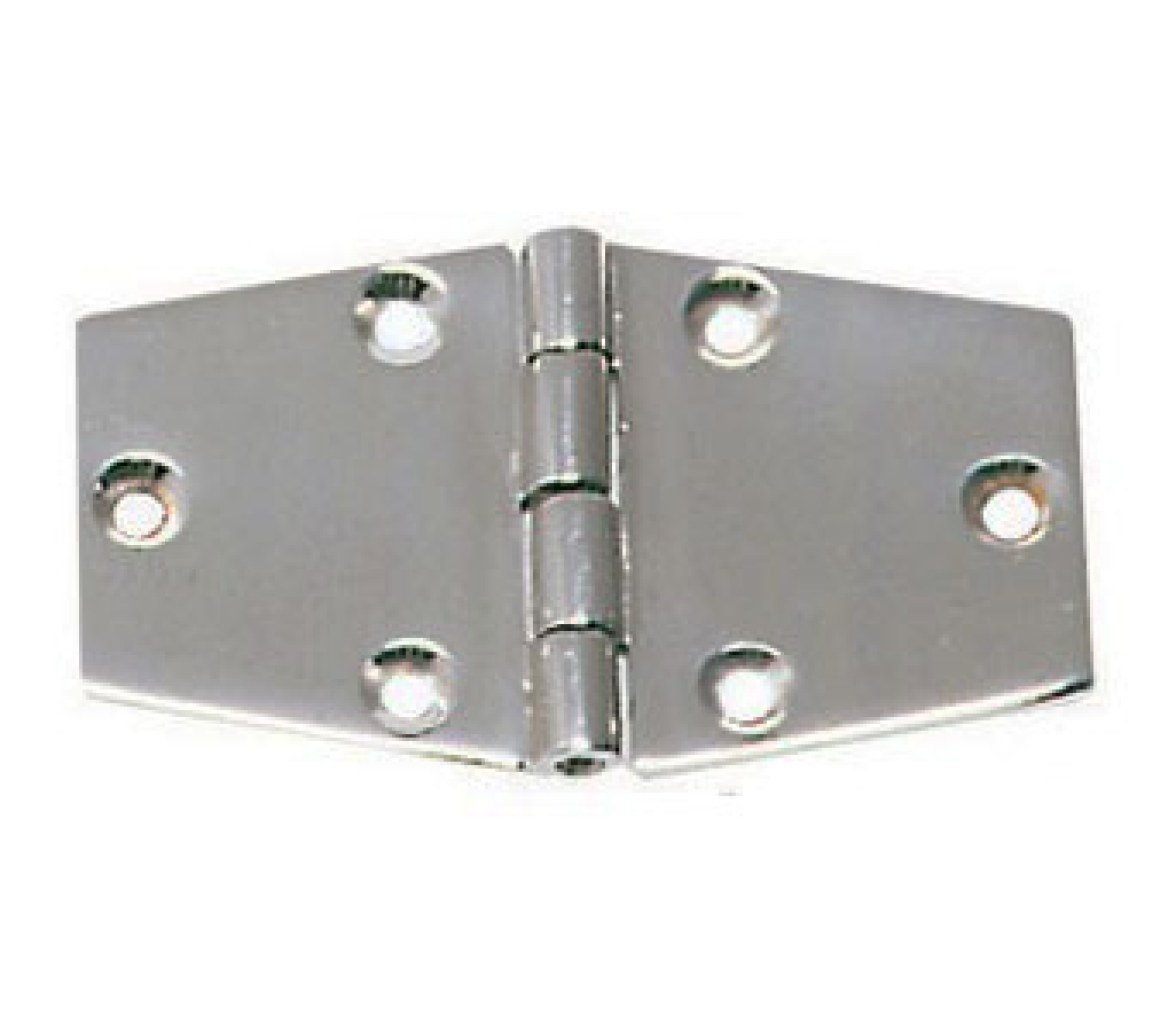 Bisagra Acero Inoxidable Trapezoidal 92 x 56 mm