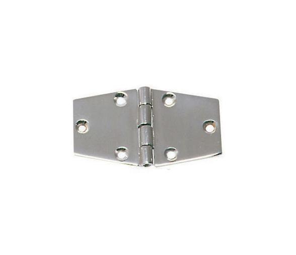 Bisagra Acero Inoxidable Trapezoidal 92 x 56 mm