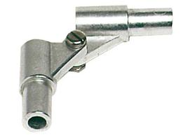 Bisagra Aluminio Articulacion 90 Grados Diametro 20 mm para Toldo