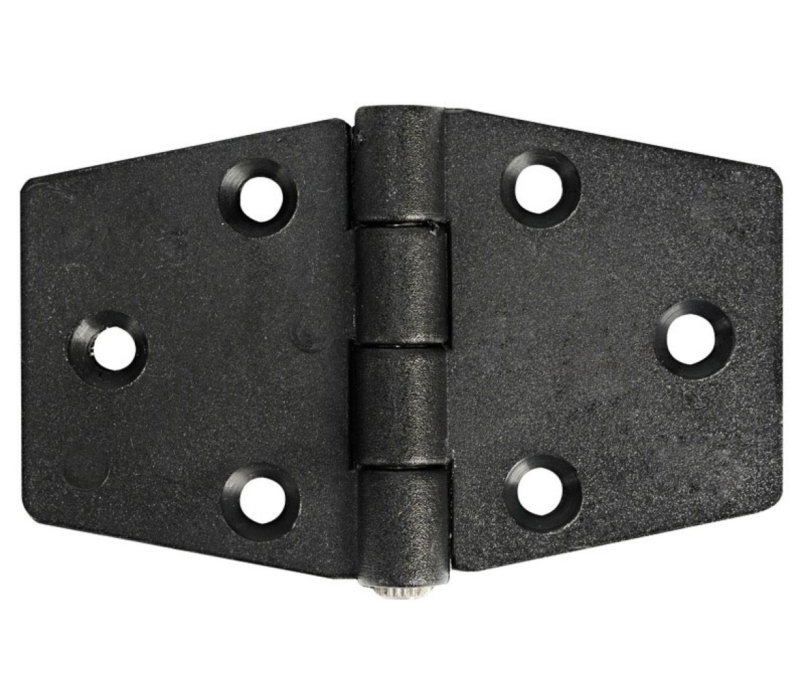 Bisagra Nylon Negra 98 x 65 mm
