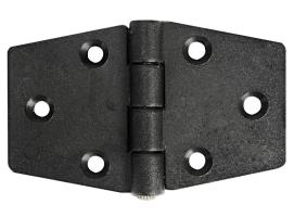 Bisagra Nylon Negra 98 x 65 mm