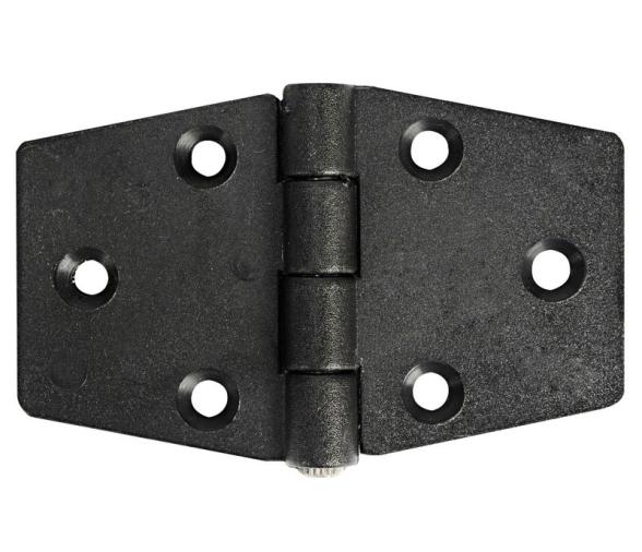 Bisagra Nylon Negra 98 x 65 mm