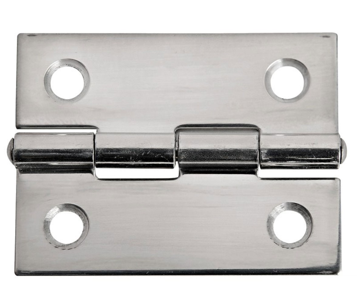 Bisagra Rectangular Acero Inoxidable 38 x 51 mm