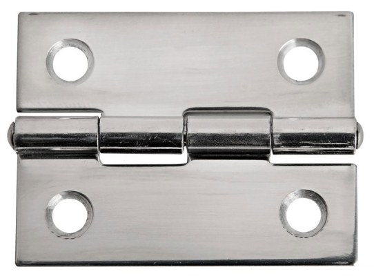38 x 51 mm Stainless Steel Rectangular Hinge