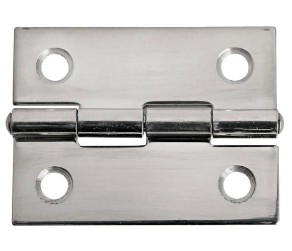 Bisagra Rectangular Acero Inoxidable 38 x 51 mm