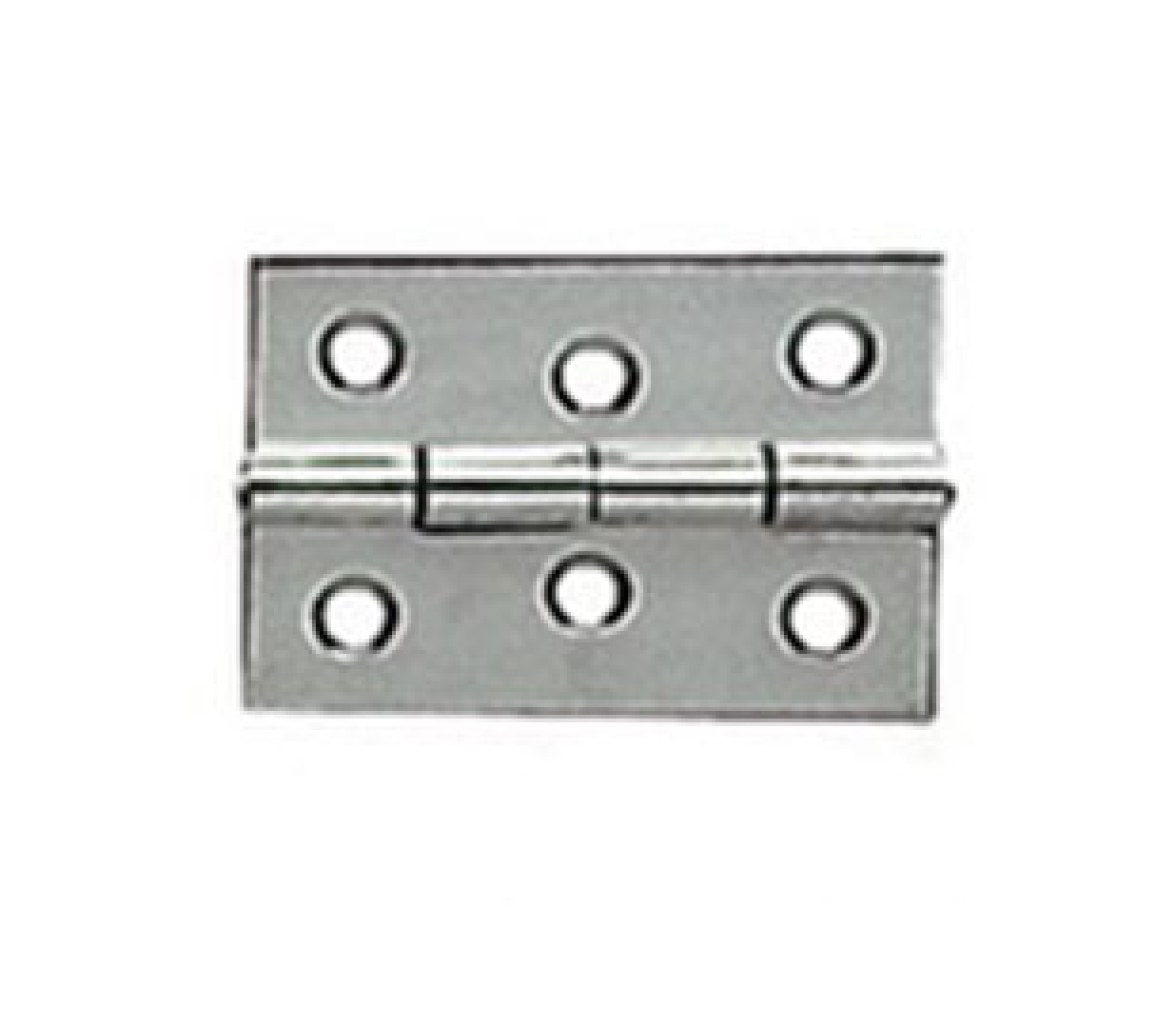 Bisagra Rectangular Acero Inoxidable 60 x 40 mm