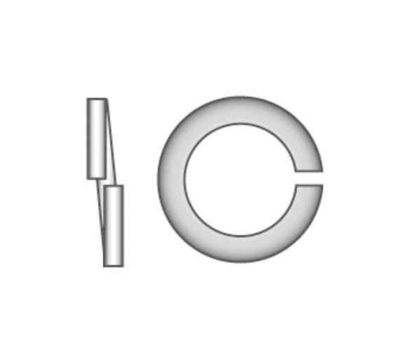 Blister Arandela de Seguridad DIN 127