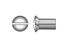 Slotted Countersunk Nuts Nº1004 Blister