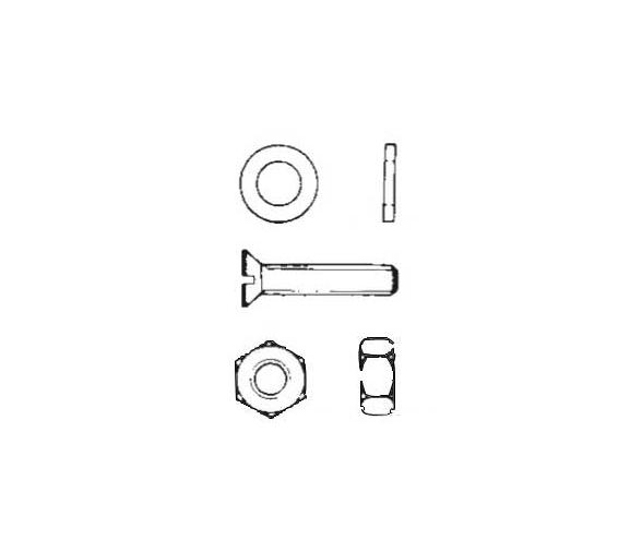 Blister Kit Tornillos Tuercas y Arandelas