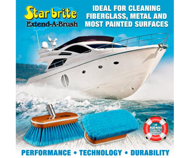 Starbrite Cepillo Deluxe De Madera 20 Cm Con Paragolpes