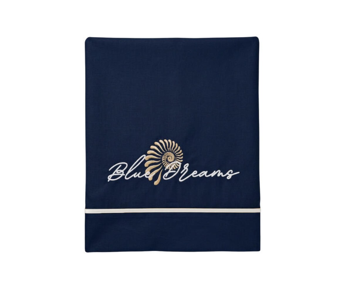 Blue Dreams - Sábana Encimera + Funda - Individual Marino - Marine Business