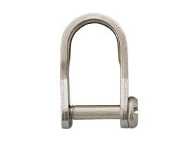 BLUE WAVE Grillete plano con perno A4