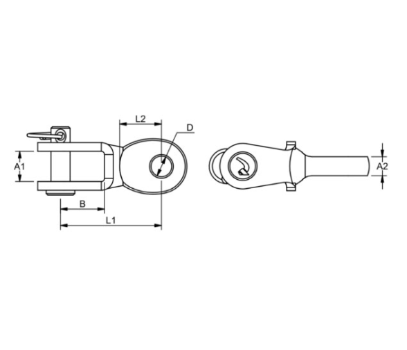 Blue Wave Toggle con Ojo