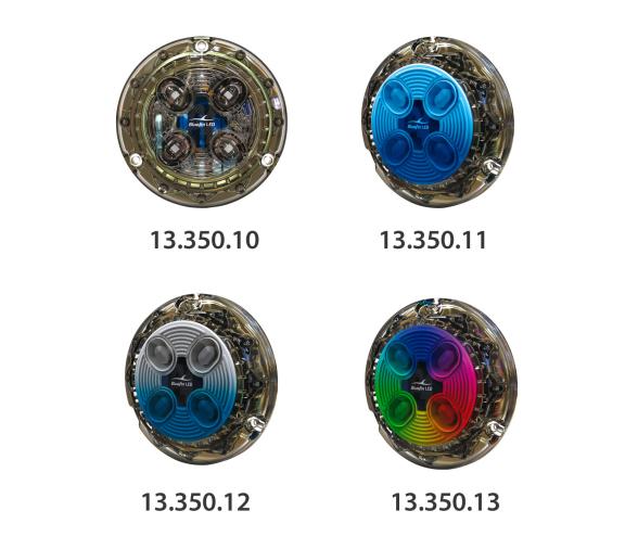 Bluefin Luz Subacuática LED Piranha P4 Hi-Power