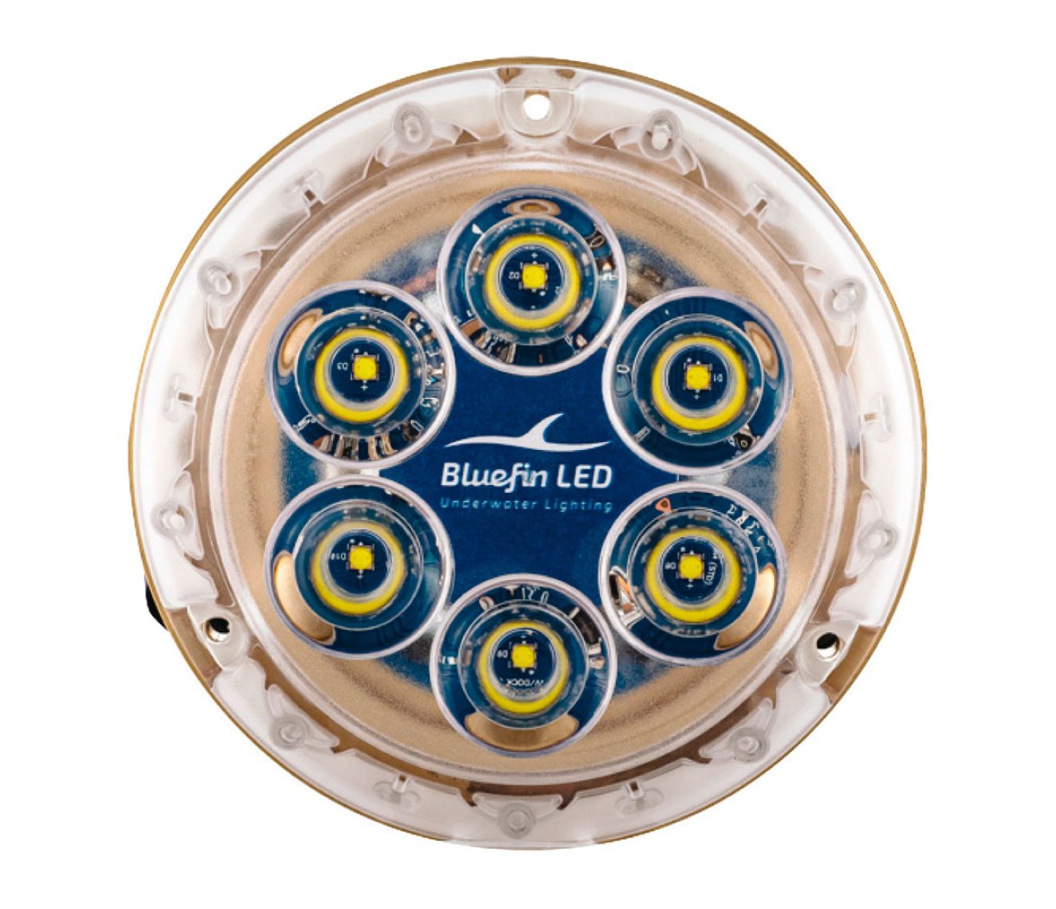 Bluefin Luz Subacuática LED Piranha P6 Nitro 12 V
