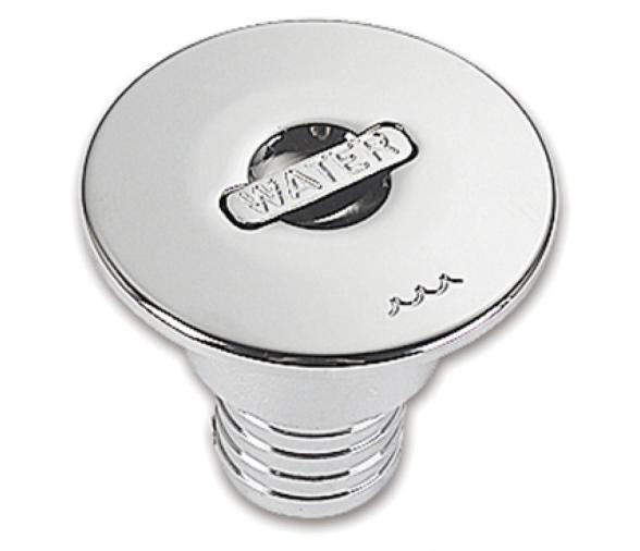 Boca de Llenado Laton Cromado Agua 38mm