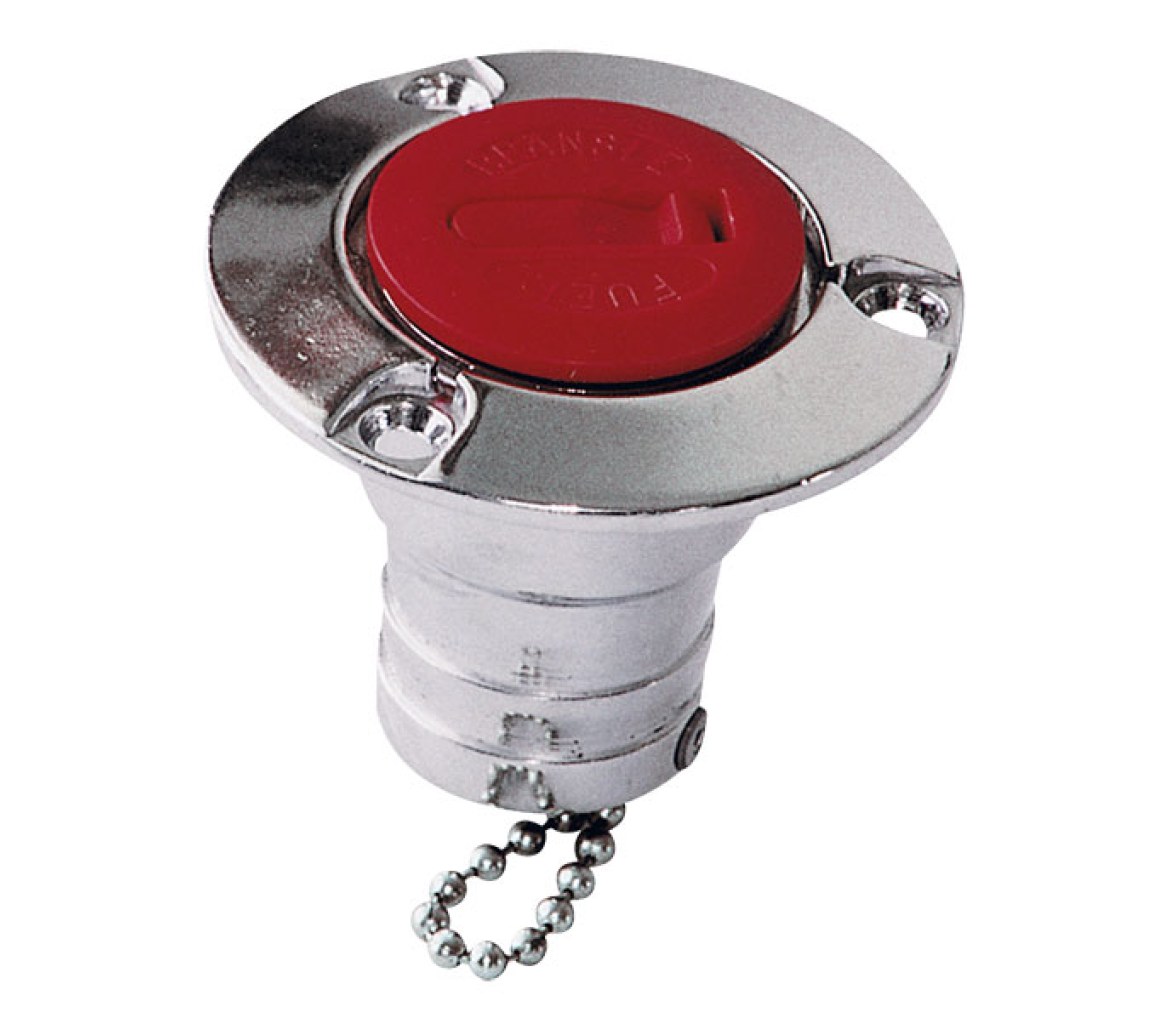Bocas de Llenado en Aluminio Anodizado y Tapon Plastico- Fuel 38-51mm