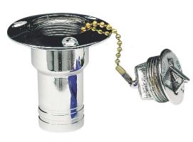 Bocas de Llenado en Laton Cromado 38mm