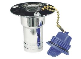 Bocas de Llenado en Laton Cromado-Agua